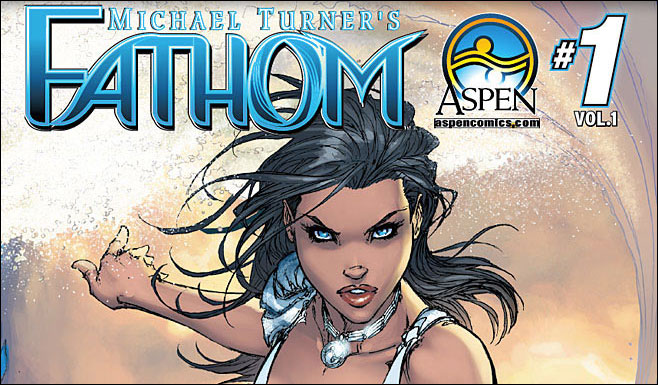 cover to fathom sourcebook from Aspen Comics