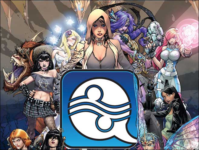 cover to aspen universe sourcebook from Aspen Comics