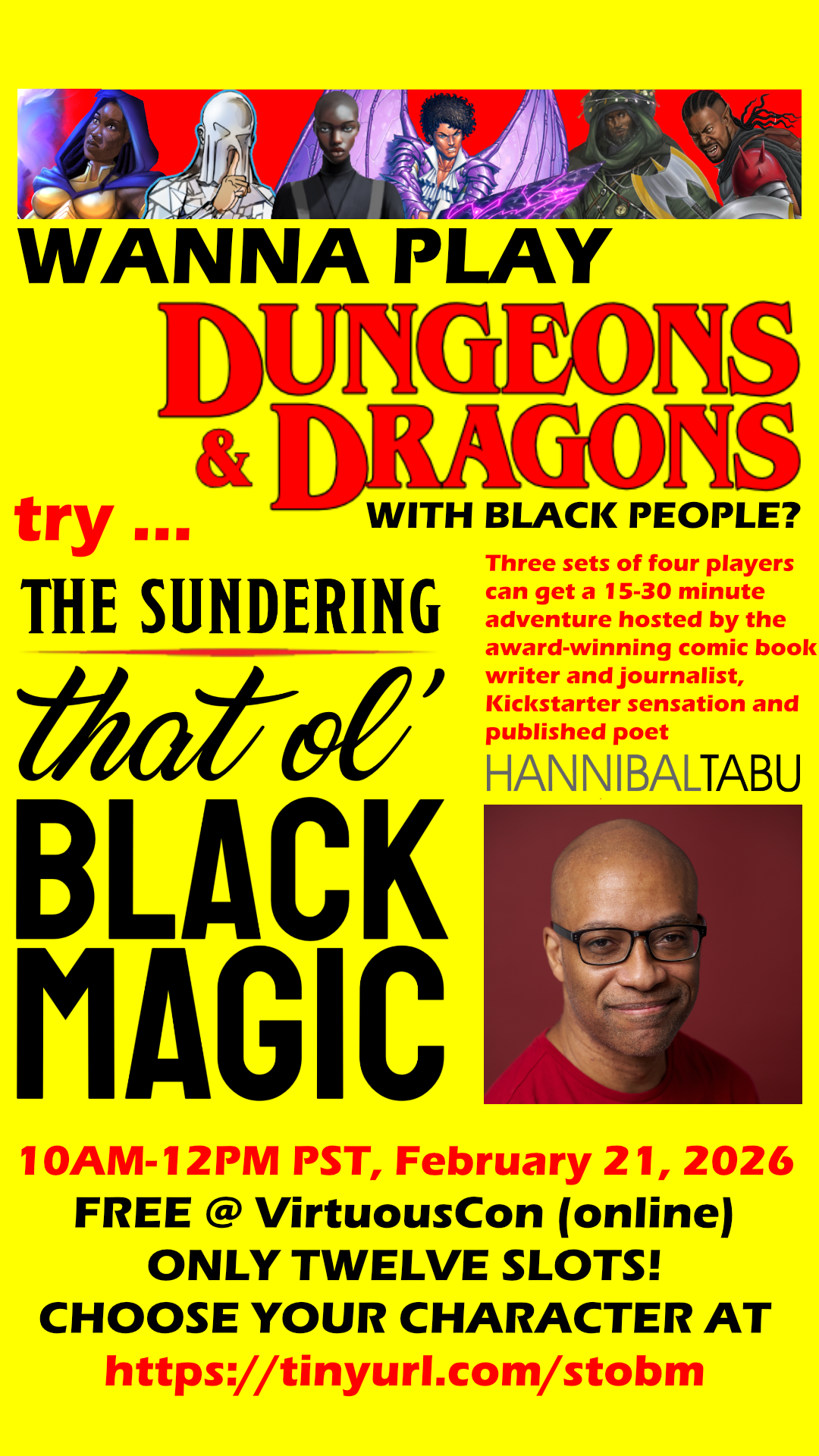 second event flyer